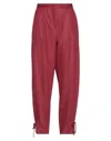 Space Simona Corsellini Pants In Red