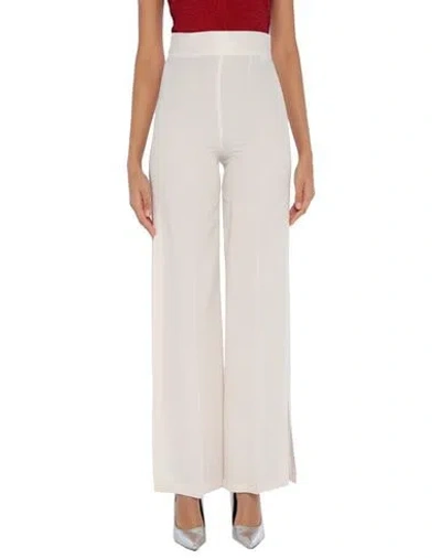 Space Simona Corsellini Casual Pants In White