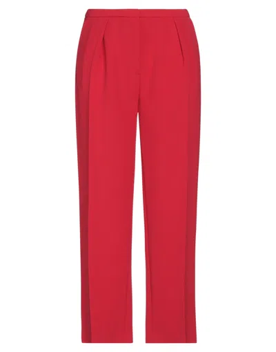 Space Simona Corsellini Pants In Red