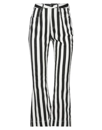 Space Simona Corsellini Cropped Pants In White