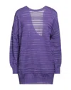 Space Simona Corsellini Sweaters In Purple