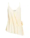 Space Simona Corsellini Tops In Yellow