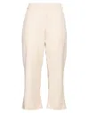 Spago Donna Cropped Pants In Beige