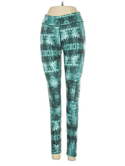 Pre-owned Spalding Athletic Leggings In Blue