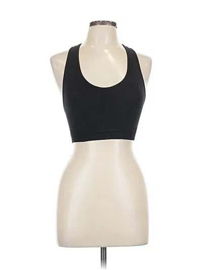 Pre-owned Spalding Athletic Tank Top Black Halter Neckline Tops