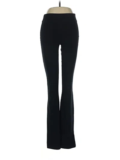 Pre-owned Spalding Athletic Yoga Pants In Black