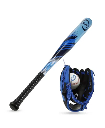 Spalding Bat And Ball Glove Set In Multi
