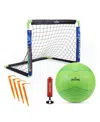 Spalding Foldable Soccer Net And Size 3 Ball Set In Multi