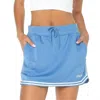 Spalding Tech Skort In Light Blue In Blue