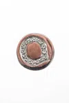 Shop Spallanzani Sterling Silver Diamond Initial Q Letter Magnetic Round Charm