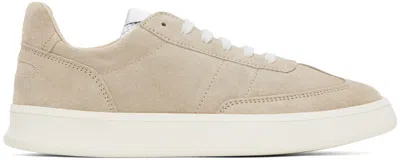 SPALWART BEIGE SMASH LOW SNEAKERS