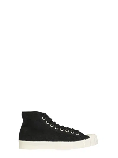Spalwart Black Lace Up Sneakers