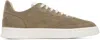 Spalwart Brown Smash Low Suede Sneakers In Mud
