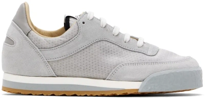 Spalwart Gray Pitch Low Sneakers In Grey