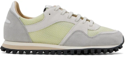 Spalwart Green & Grey Marathon Trail Low Transparent Trainers In Soap