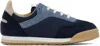 Spalwart Navy Pitch Sneakers In Dark Navy