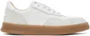 Spalwart Panelled Low-top Sneakers In Off White