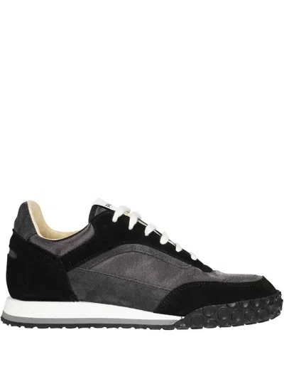 Spalwart Panelled Sneakers In Black