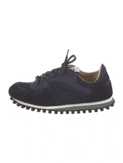 Pre-owned Spalwart Suede Athletic Sneakers In Blue