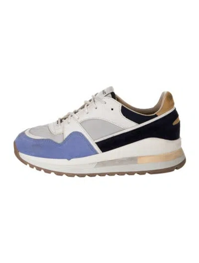 Pre-owned Spalwart Suede Athletic Sneakers In Multicolor
