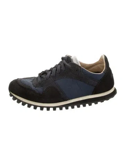 Pre-owned Spalwart Suede Sneakers In Blue