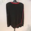 SPANNER BLACK TUNIC W/RED IN BLACK WITH RED