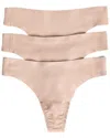 Spanx ® 3pk Fit-to-you Thong In Neutral