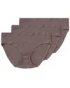 Spanx 3pk Modal Brief In Brown