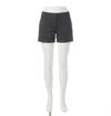 Spanx 4" Twill Pull-on Short In Washed Black In Black