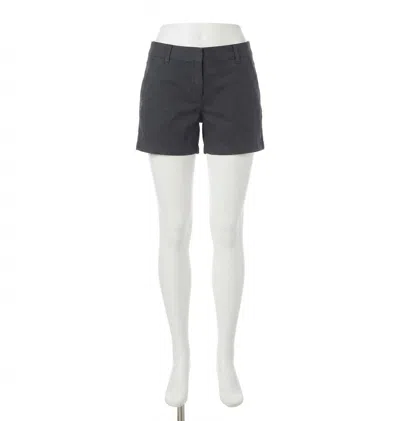 Spanx 4" Twill Pull-on Short In Washed Black
