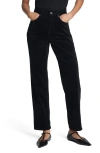 Spanx ® '90s Straight Leg Corduroy Pants In Black