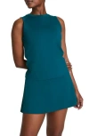 Spanx Active Air Tank Top In Green
