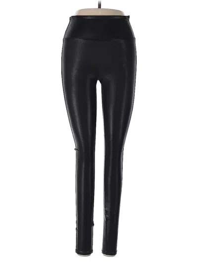 Pre-owned Spanx Active Pants In Black