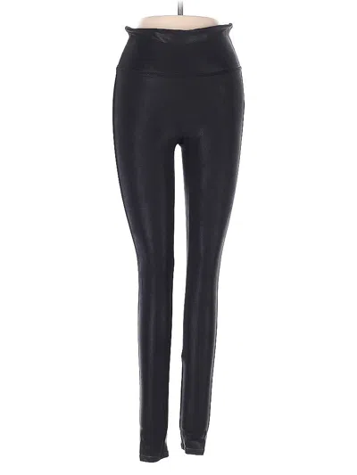 Pre-owned Spanx Active Pants In Black