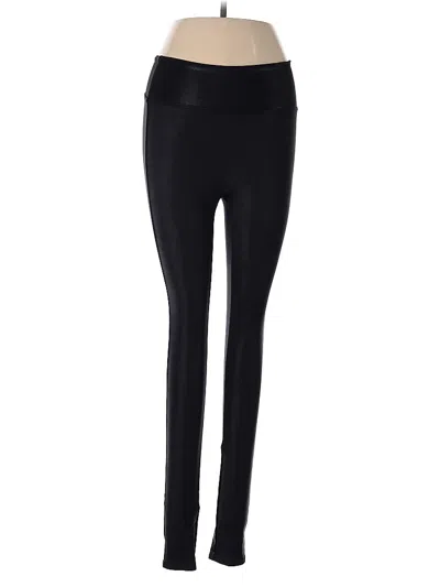 Pre-owned Spanx Active Pants In Black