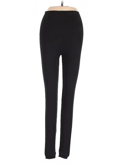 Pre-owned Spanx Active Pants In Black