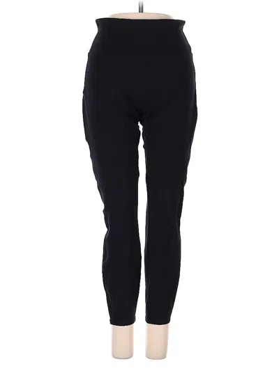 Pre-owned Spanx Active Pants In Black
