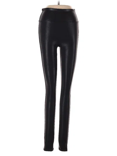 Pre-owned Spanx Active Pants In Black