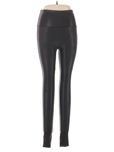 Pre-owned Spanx Active Pants In Black