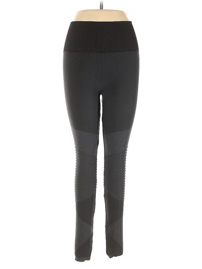 Pre-owned Spanx Active Pants In Black