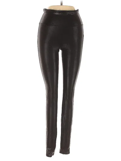 Pre-owned Spanx Active Pants In Black