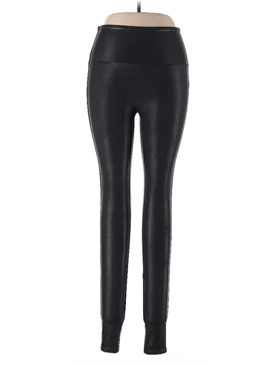 Pre-owned Spanx Active Pants In Black