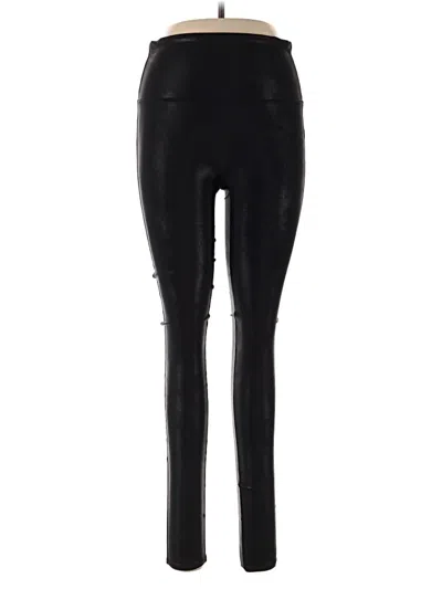 Pre-owned Spanx Active Pants In Black