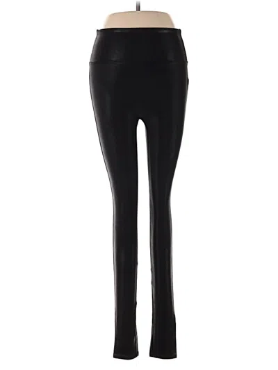 Pre-owned Spanx Active Pants In Black