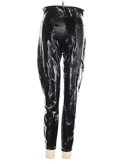 Pre-owned Spanx Active Pants In Black