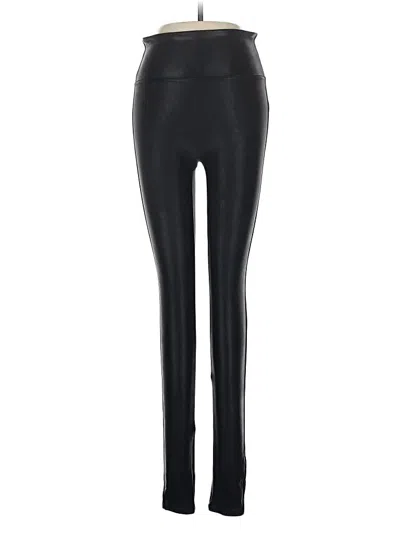 Pre-owned Spanx Active Pants In Black