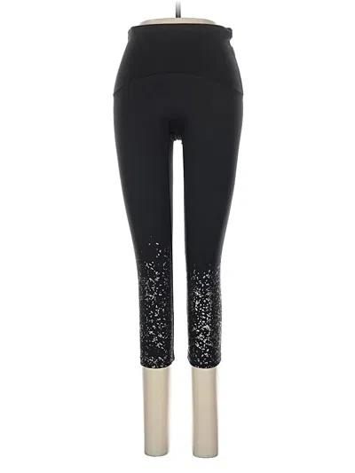 Pre-owned Spanx Active Pants In Black