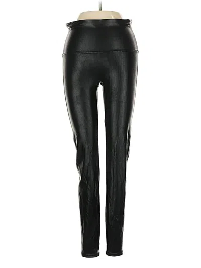Pre-owned Spanx Active Pants In Black