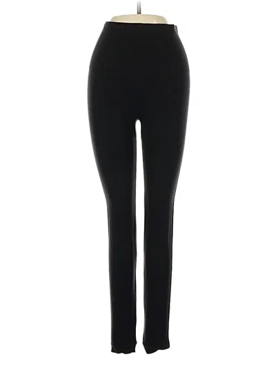 Pre-owned Spanx Active Pants In Black