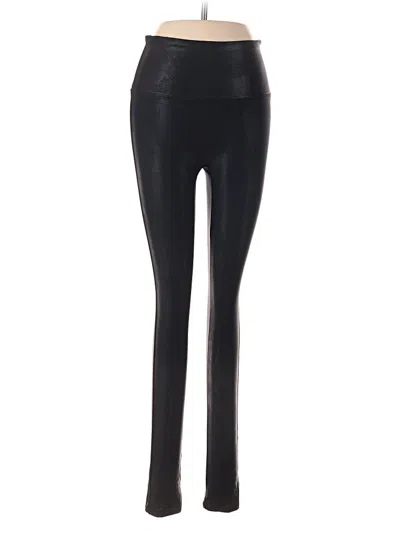 Pre-owned Spanx Active Pants In Black